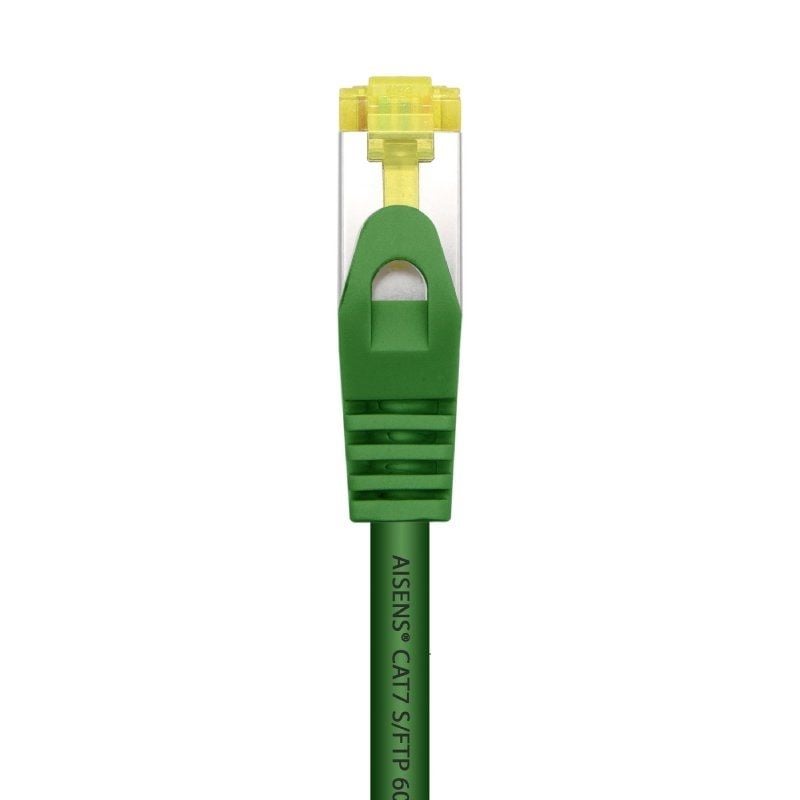Aisens A146-0481 Cat.7 / 50cm / Verde Cabo de Rede RJ45 SFTP Aisens A146-0481 Cat.7 / 50cm / Verde
