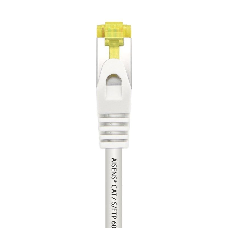 Cabo de Rede RJ45 SFTP Aisens A146-0488 Cat.7 / 25cm / Branco