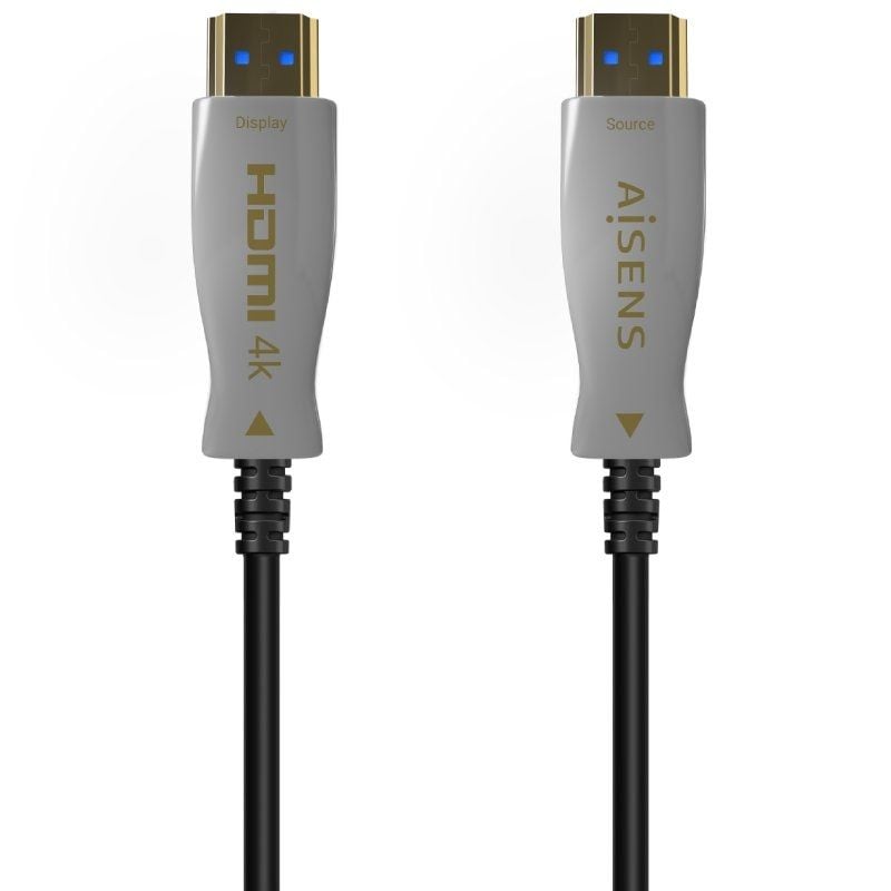 Cabo HDMI 2.0 AOC 4K Aisens A148-0697 / Macho HDMI - Macho HDMI / 70m / Preto