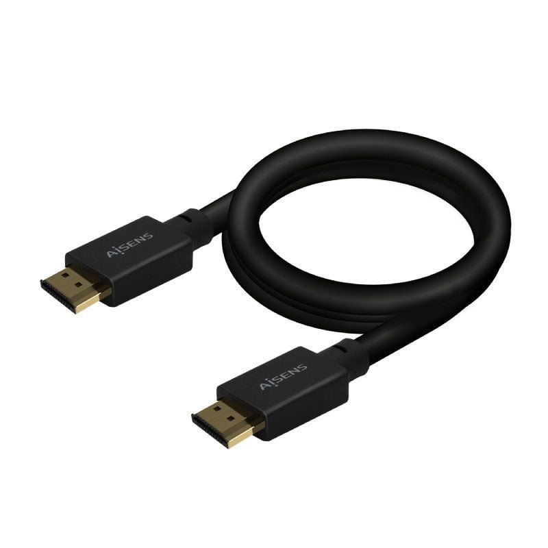 Aisens A150-0680 Cabo HDMI 2.1 8K HDMI / Macho HDMI - Macho HDMI / 5m / Certificado / Preto