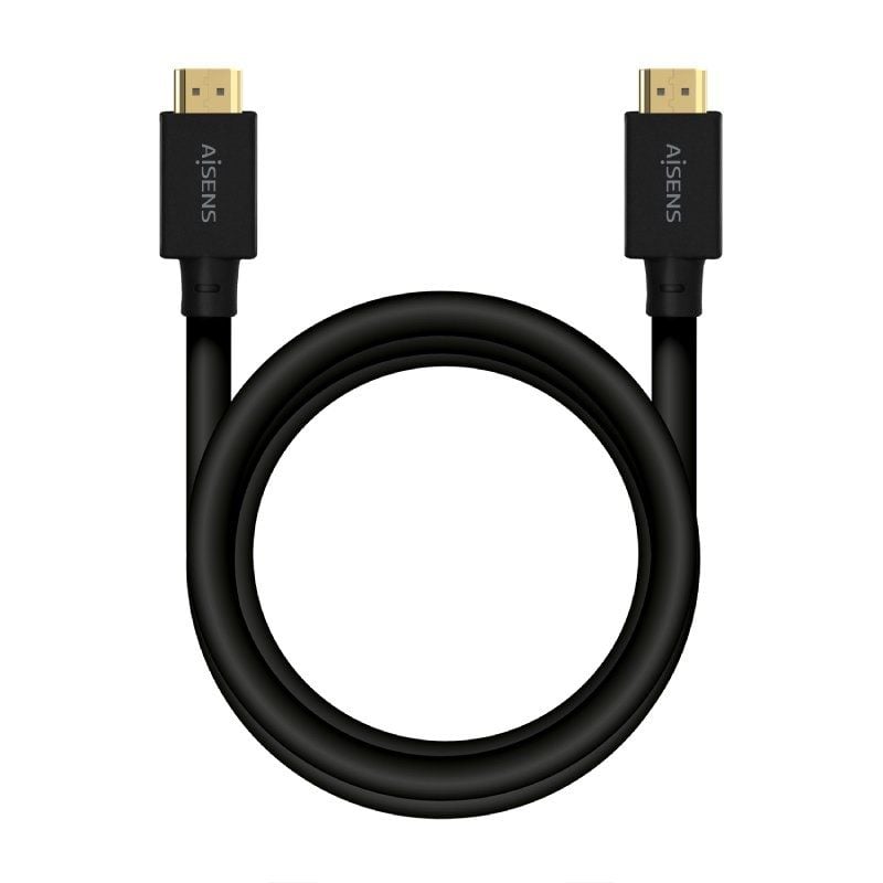 Aisens A150-0680 Cabo HDMI 2.1 8K HDMI / Macho HDMI - Macho HDMI / 5m / Certificado / Preto