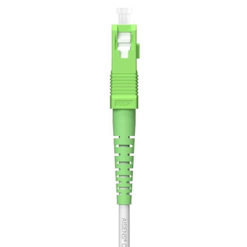Cabo de Fibra Ótica G657A2 3.0 9 / 125 SMF Aisens A152-0615 / LSZH / 60m / Branco