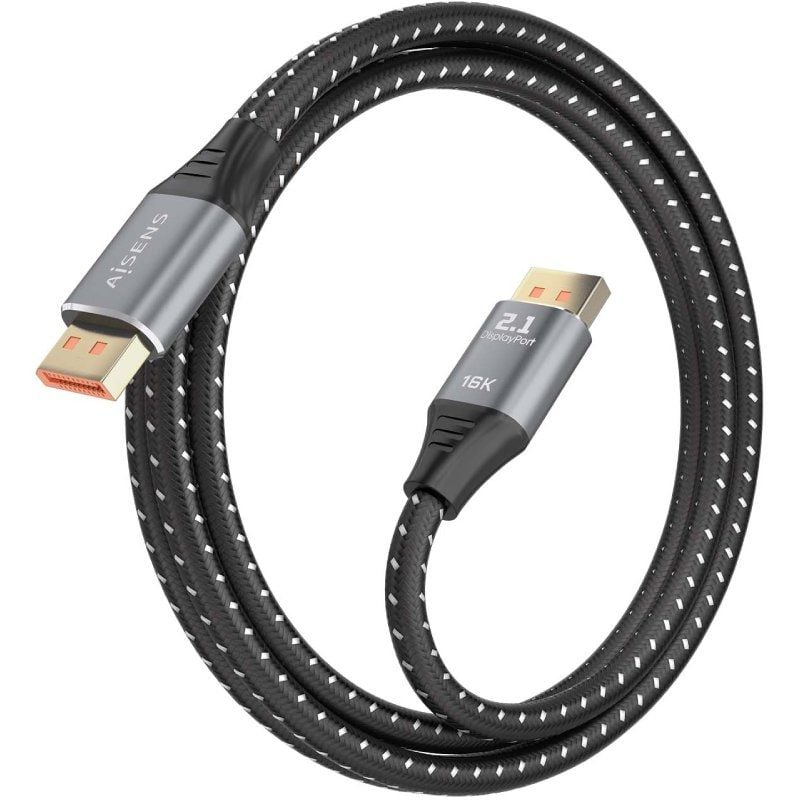 Aisens A158-0902 Cabo Displayport 2.1 16K 16K Displayport / Macho Displayport - Macho Displayport /…