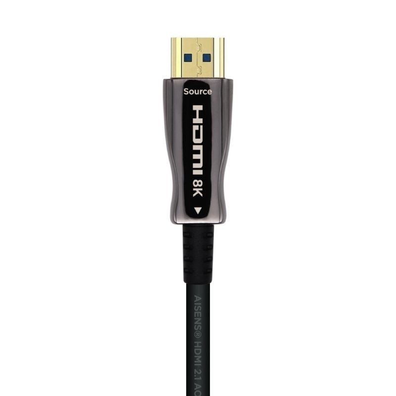 Cabo HDMI 2.1 AOC 8K Aisens A153-0523 / Macho HDMI - Macho HDMI / 70m / Preto