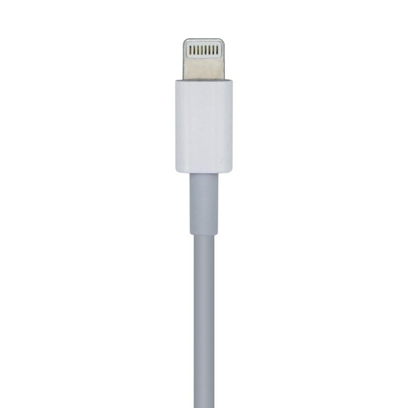 Cabo USB 2.0 Tipo C Lightning Aisens A102-0442 / Macho Lightning - Macho USB Tipo C / 1m / Branco