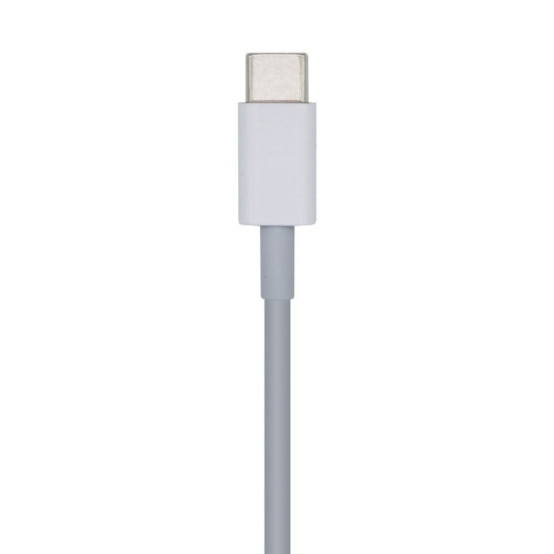 Cabo USB 2.0 Tipo C Lightning Aisens A102-0442 / Macho Lightning - Macho USB Tipo C / 1m / Branco