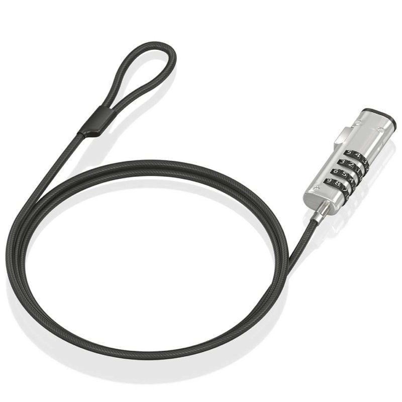 Cabo de Segurança para Computador Portátil Aisens Aslk-d50n05-bk NANO / 1,5 M