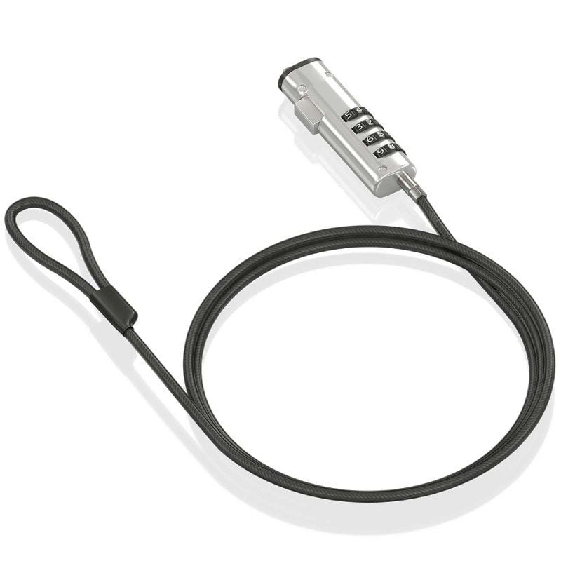 Cabo de Segurança para Computador Portátil Aisens Aslk-d50n05-bk NANO / 1,5 M