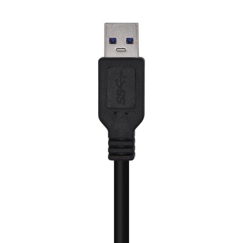 Cabo USB 3.0 Aisens A105-0448 / USB Macho - USB Macho / 3m / Preto