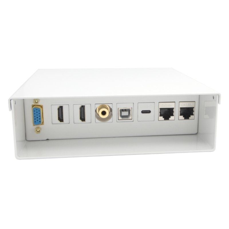Caixa de Junção Aisens A127-0720 / VGA - 2x HDMI - Jack 3.5 - USB Type-c - USB - 2x RJ45