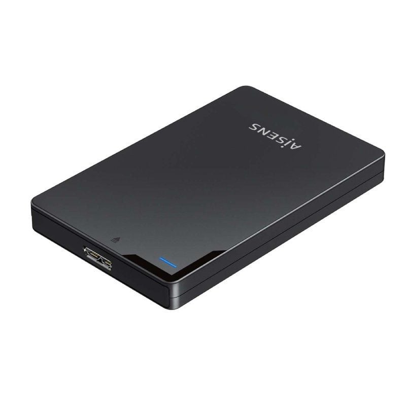 Aisens Ase-2520b / USB 3.1 / Caixa para Unidade de Disco Rígido Externa de 2,5" sem Parafusos
