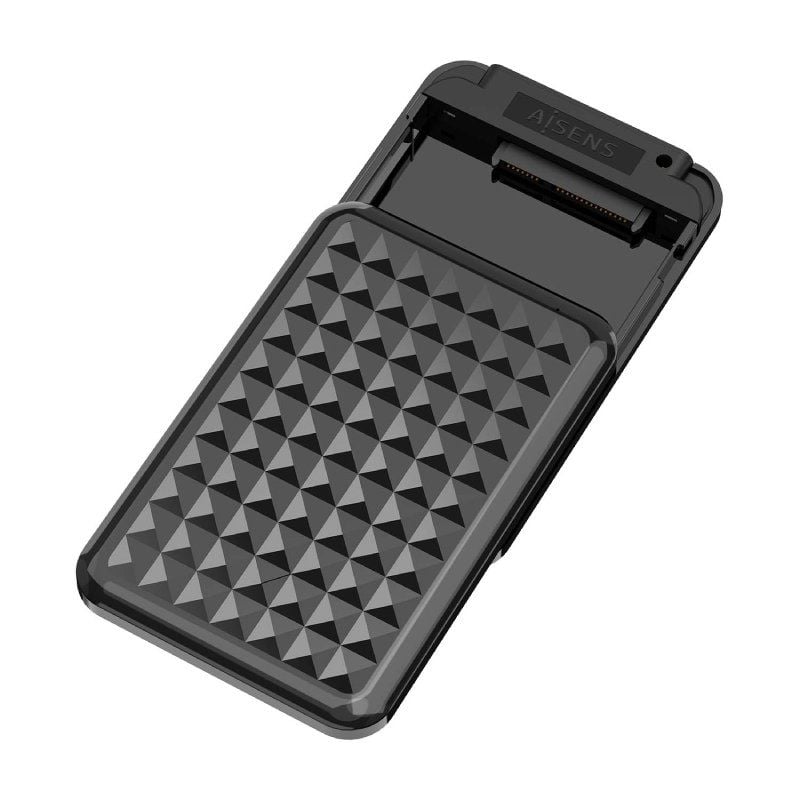 Aisens Ase-2521b / USB 3.1 / Caixa para Unidade de Disco Rígido Externa de 2,5" sem Parafusos