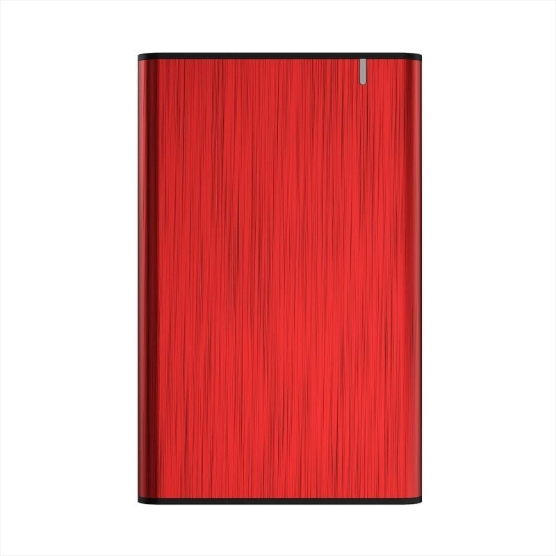 Aisens Ase-2525red Caixa para Unidade de Disco Rígido Externa de 2,5" / USB 3.1 / sem Parafusos