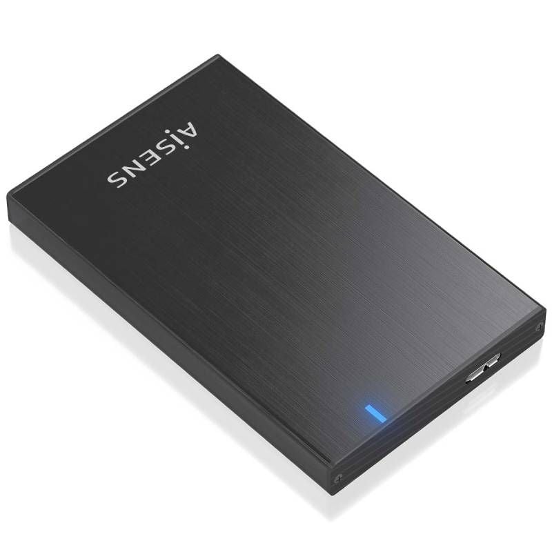Aisens Ase-2527b Caixa para Unidade de Disco Rígido Externa de 2,5" / USB 3.1