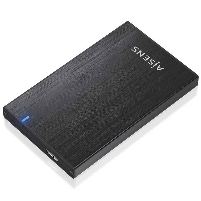 Aisens Ase-2527b Caixa para Unidade de Disco Rígido Externa de 2,5" / USB 3.1