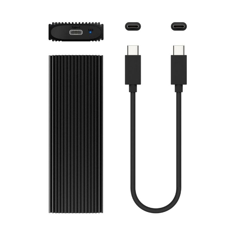 Aisens Asm2-022b Caixa Externa para SSD M.2 NVME Asm2-022b / USB 3.2 / sem Parafusos