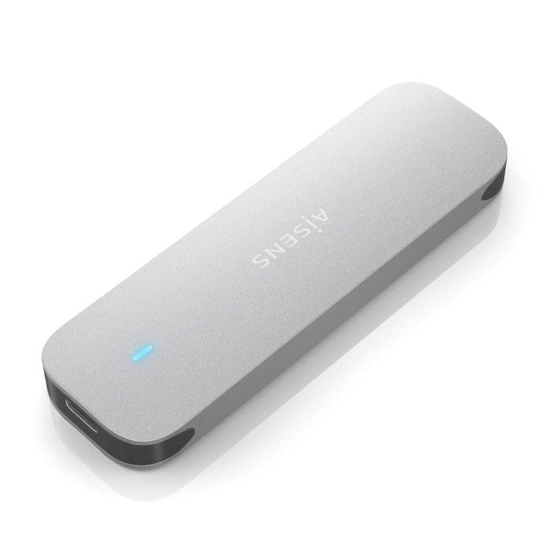 Aisens Asm2-025sl M.2 NVME Caixa Externa para SSD / USB 3.2 / sem Parafusos
