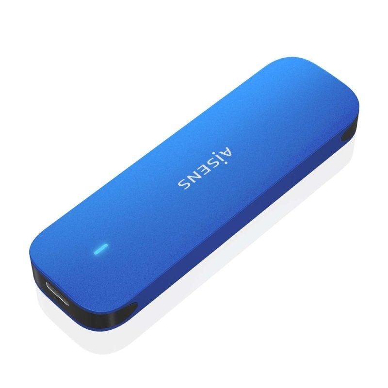 Aisens Asm2-026blu M.2 NVME Caixa Externa para SSD / USB 3.2 / sem Parafusos
