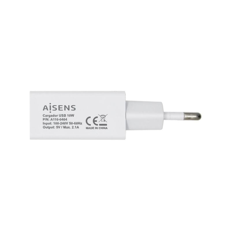 Carregador de Parede Aisens A110-0404 / 1xusb / 10W