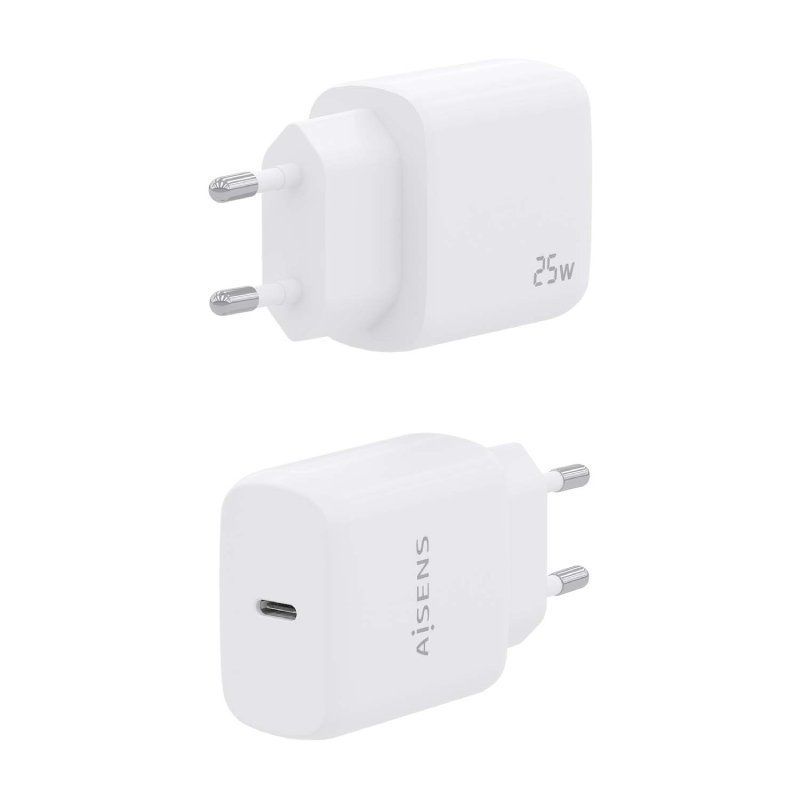 Carregador de Parede Aisens A110-0756 / 1xusb Type-c / 25W
