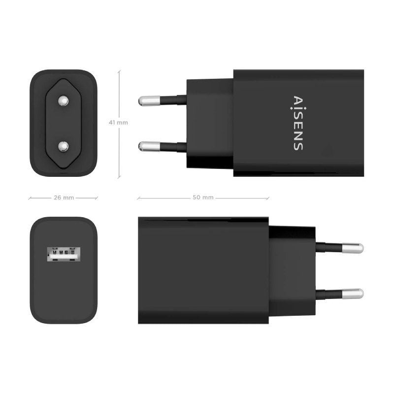 Carregador de Parede Aisens A110-0854 / 1xusb / 10,5w