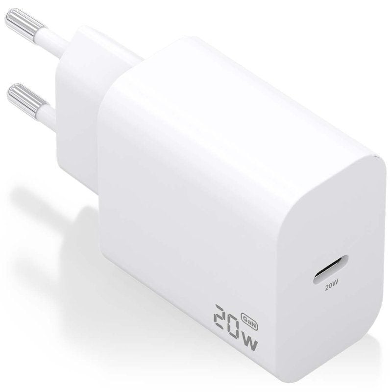 Carregador de Parede Aisens A110-0938 Gan / 1xusb Type-c / 20W / Branco