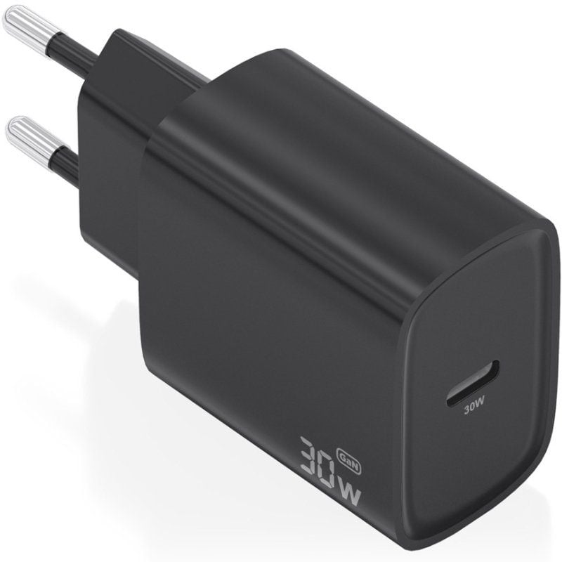 Carregador de Parede Aisens A110-0951 Gan / 1xusb Type-c / 30W / Preto