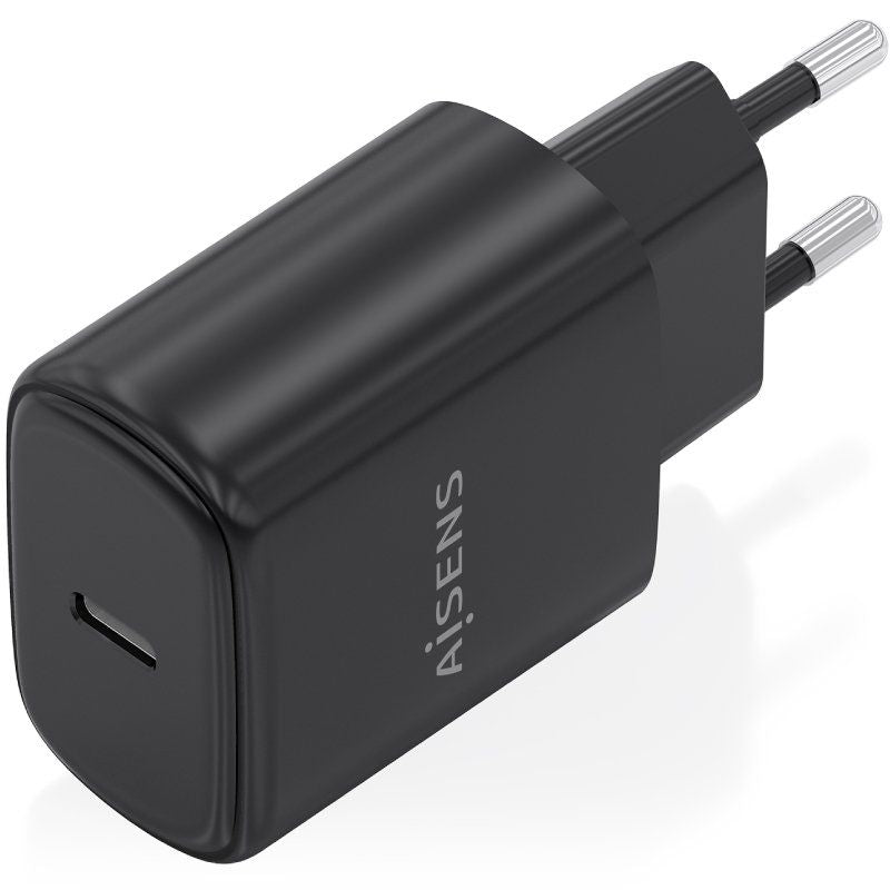 Carregador de Parede Aisens A110-0976 Gan / 1xusb Type-c / 30W / Preto