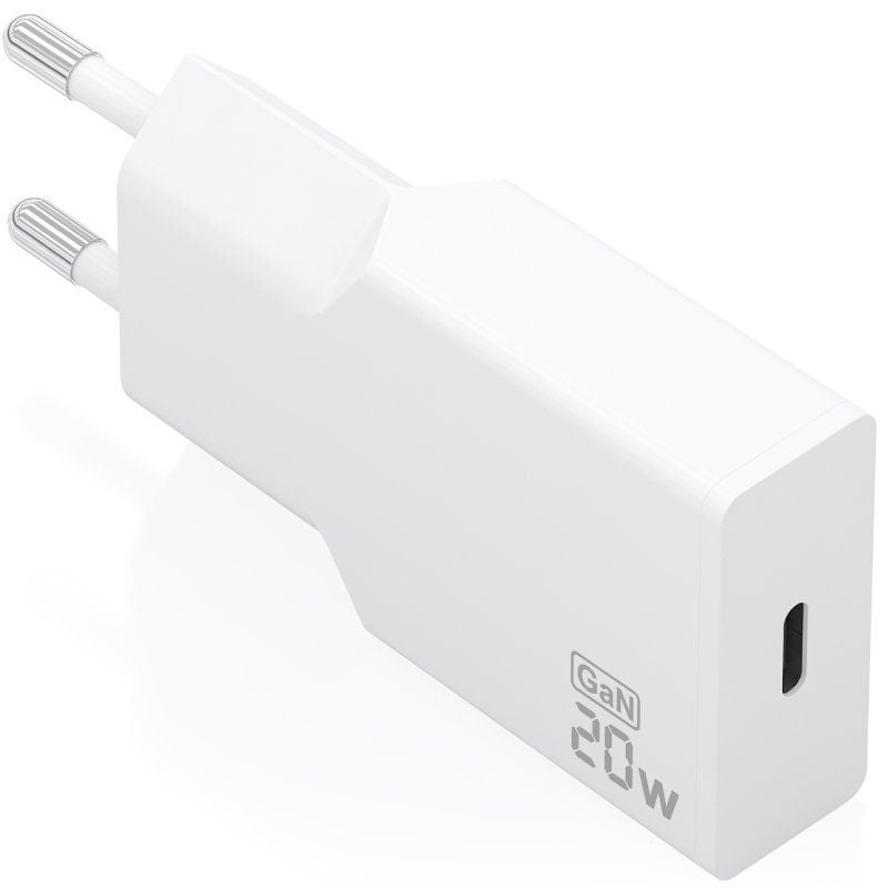Carregador de Parede Aisens A110-0997 Gan / 1xusb Type-c / 20W / Branco
