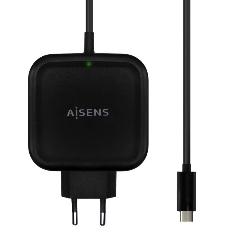 Carregador de Parede Aisens Asch-1pd65wl-bk / 1xusb Type-c / 65W