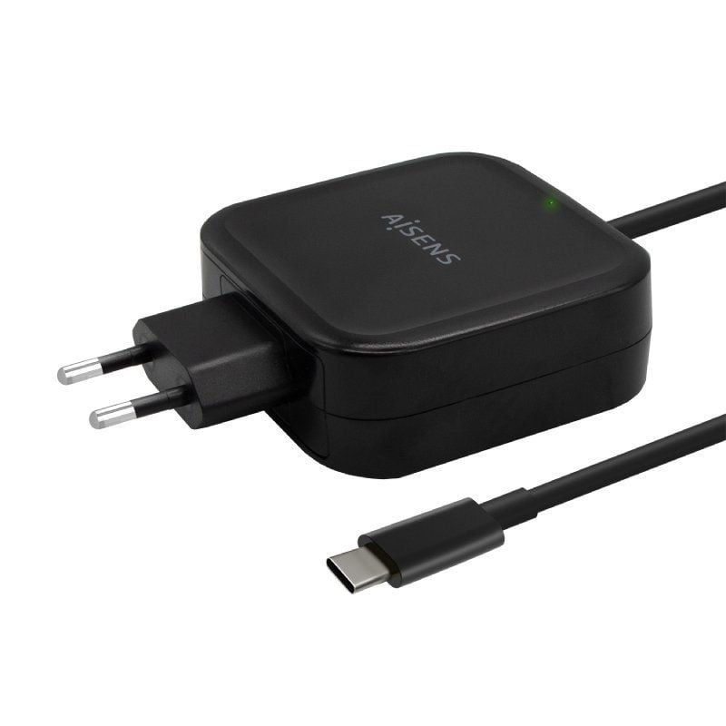 Carregador de Parede Aisens Asch-1pd65wl-bk / 1xusb Type-c / 65W