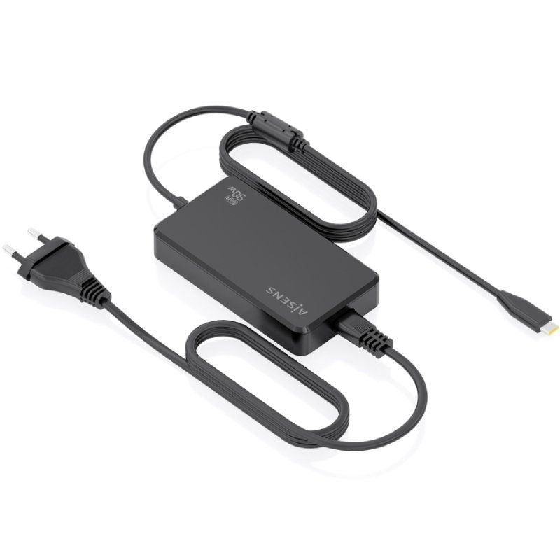 Carregador de Secretária Aisens Gan Asch-1pd90d069-bk / 1xusb Type-c / 90W