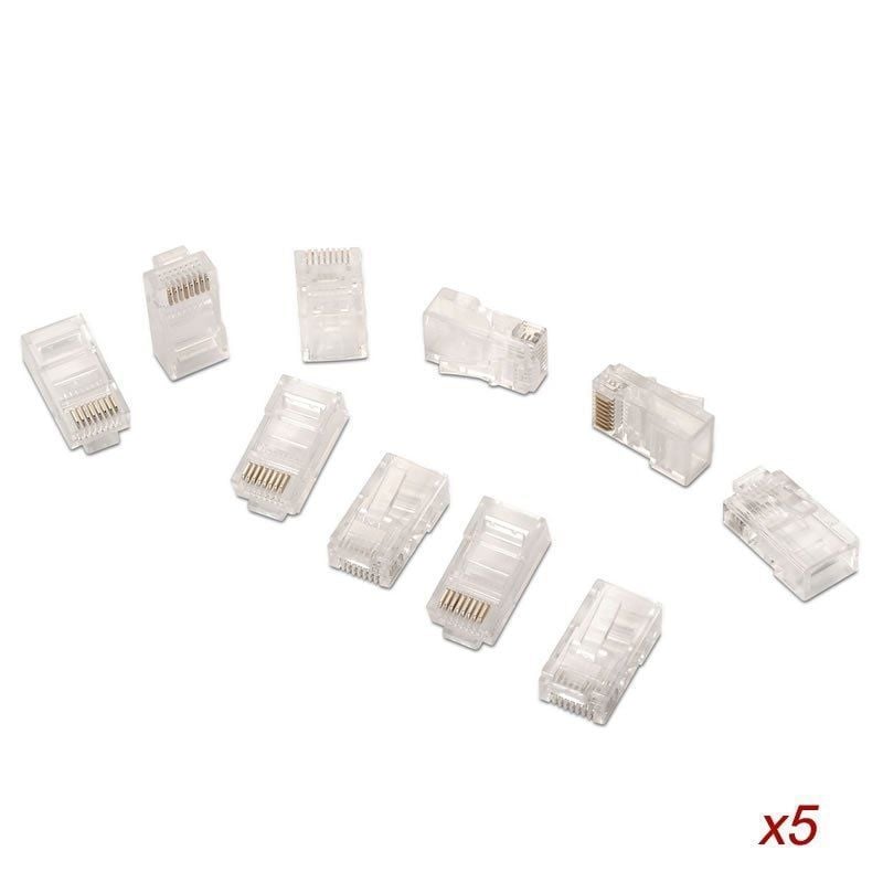 Conector Aisens RJ45 A138-0291 / Cat.5e / 50 Unid.