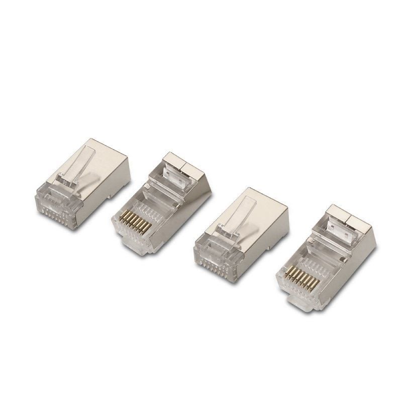 Conector Aisens RJ45 A139-0298 / Cat.6 / 10 Unid.