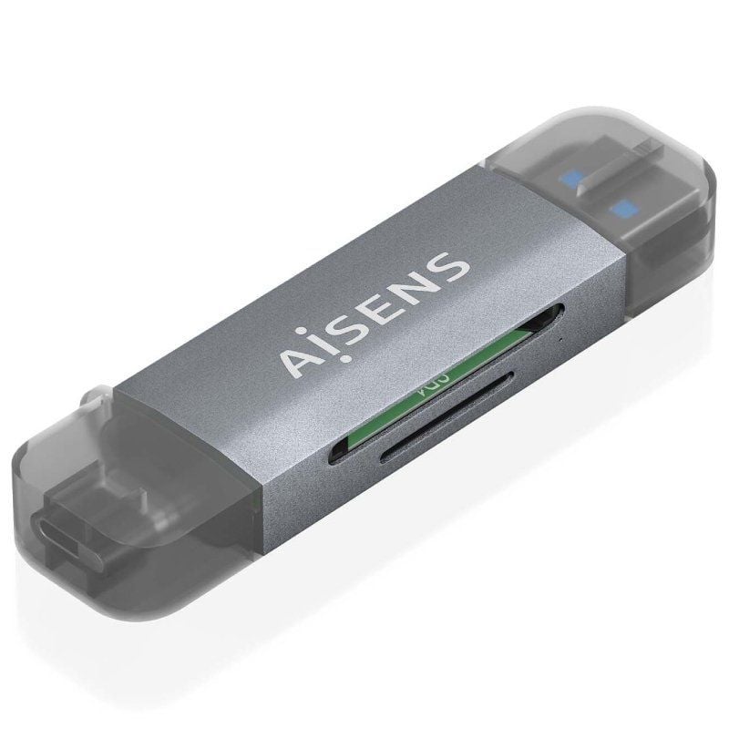 Leitor de Cartões Externo Aisens Ascr-2ac08-gr / USB 3.1