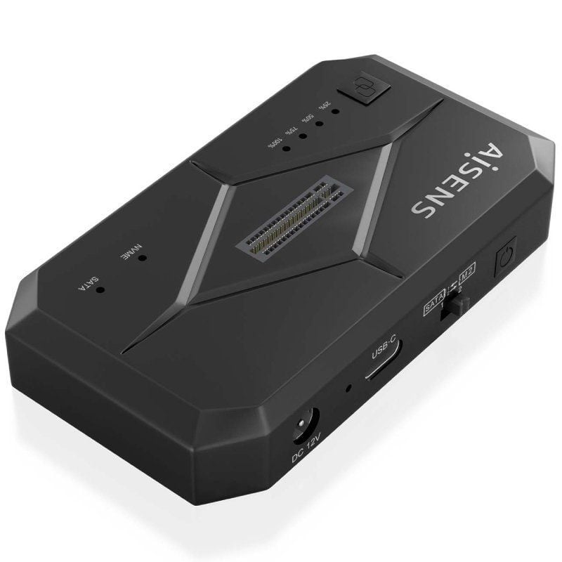 Estação de Ancoragem para SSD M2 SATA / NVME Aisens Asds-m2sata04b