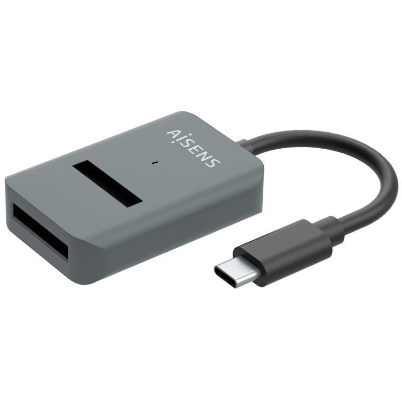 Base de Ligação USB Tipo C para SSD M2 SATA / NVME Aisens Asuc-m2d012-gr / Cinzento
