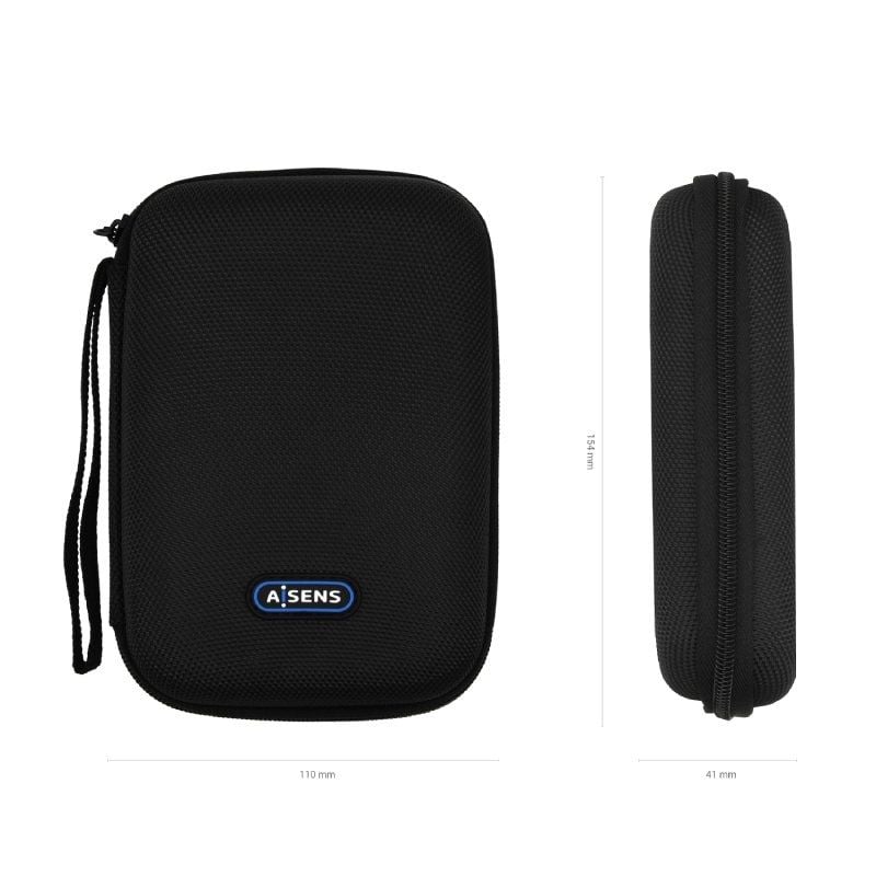 Aisens Asbg-003-bk Mala de Disco Externa de 2,5" / Preto