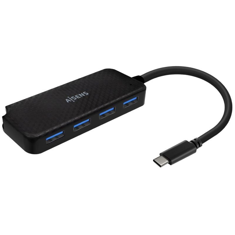 Concentrador USB Tipo C Aisens A109-0715 / 4xusb