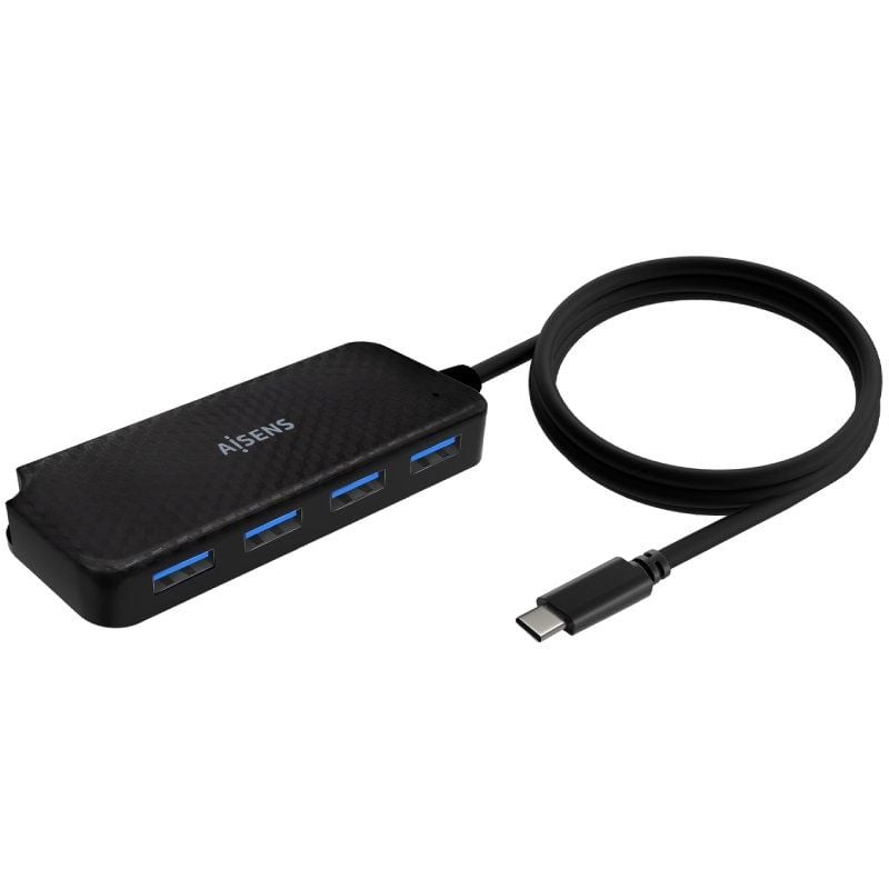 Concentrador USB Tipo C Aisens A109-0716 / 4xusb