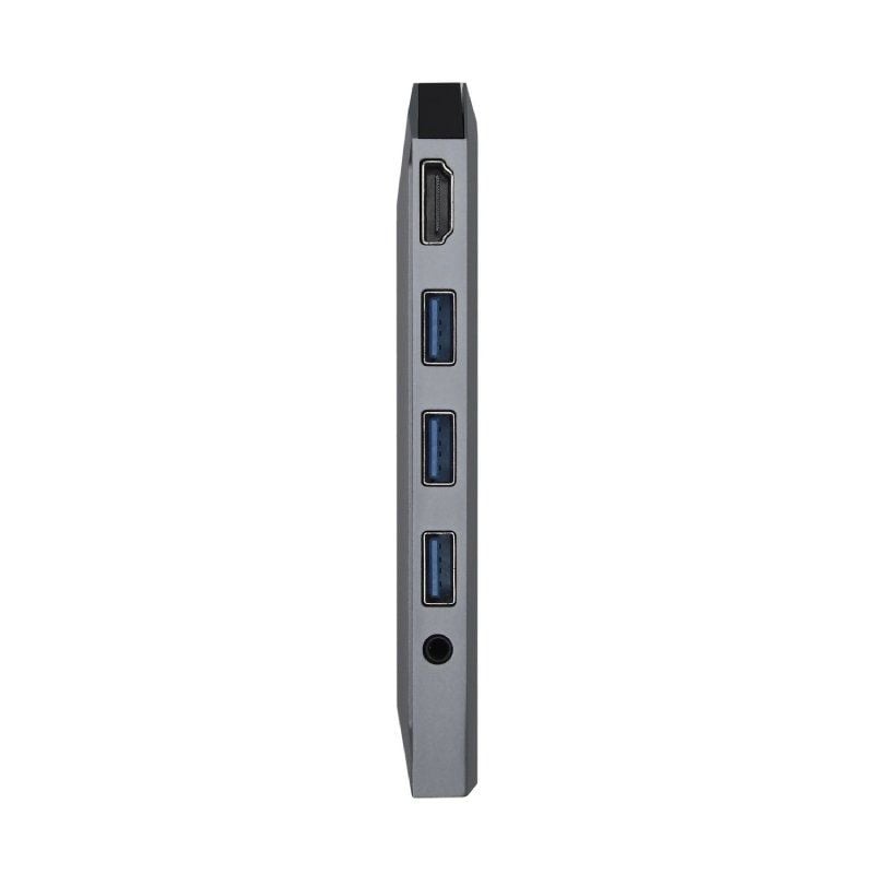 Base de Ligação USB Tipo C Aisens Asuc-9p001-gr / 1xhdmi / 3xusb / 1xrj45 / 1xáudio / 1xleitor de C…