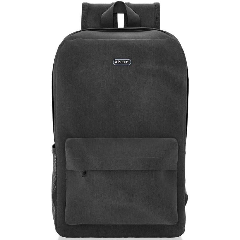 Mochila para Portátil Aisens Asbg-bp080-bk para Portáteis Até 15,6" / Preto