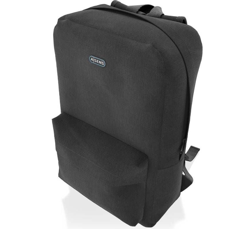 Mochila para Portátil Aisens Asbg-bp080-bk para Portáteis Até 15,6" / Preto