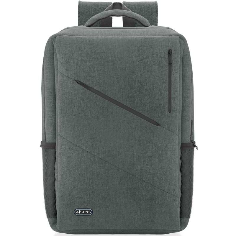 Mochila Aisens Urban & Office Asbg-bp085-gr para Computadores Portáteis Até 15,6" / Cinzento