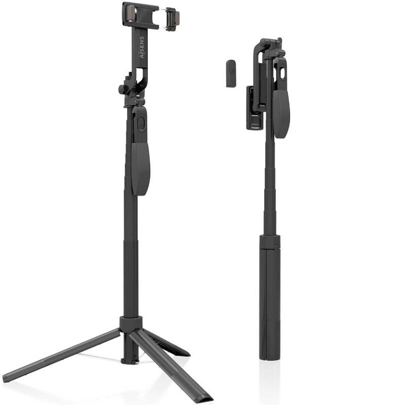 Selfie Stick + Tripé Aisens Ss01st-299 / Preto