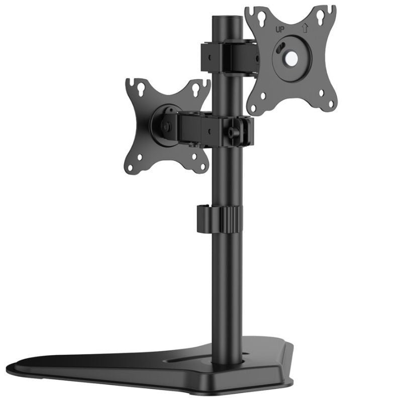 Suporte de Mesa para 2 Monitores Aisens Dt32tr-409 / Giratório / Inclinado / Até 8kg