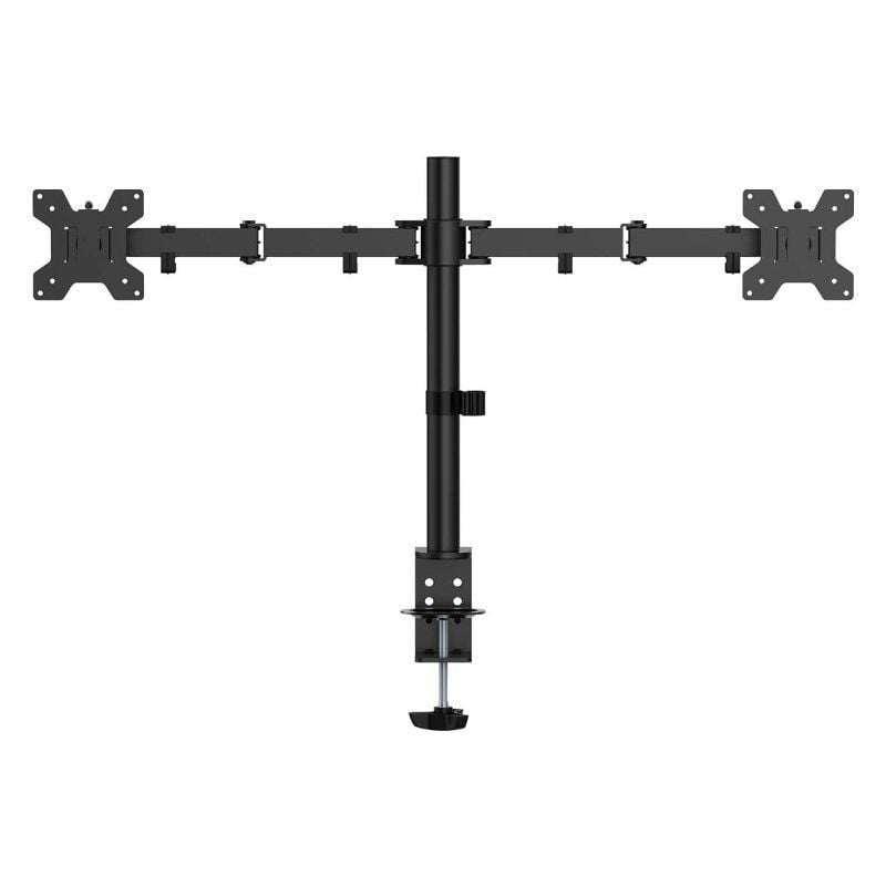Suporte de Mesa para 2 Monitores Aisens Dt32tsr-279 / Giratório / Inclinado / Até 10kg