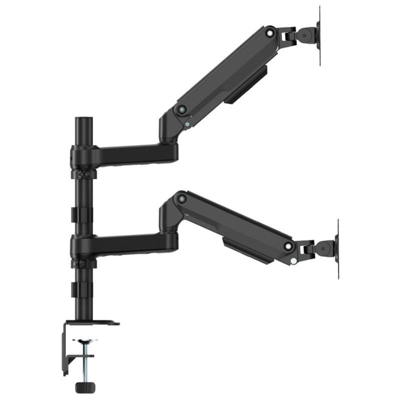 Suporte de Secretária com Contrapeso para 2 Monitores Aisens Dt32tsr-453 / Giratório / Inclinável /…