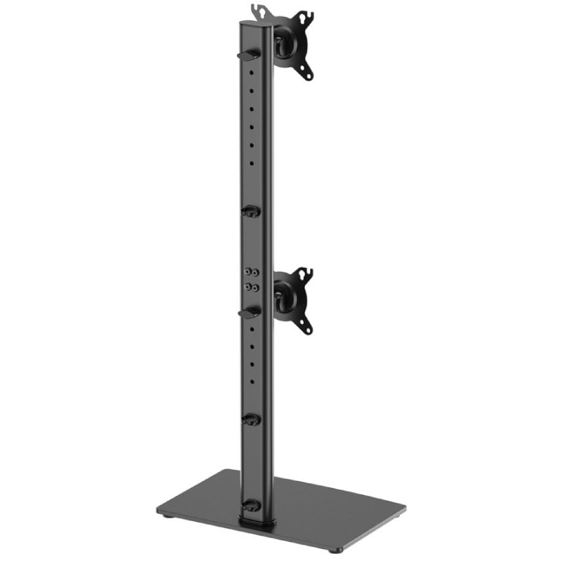 Suporte de Mesa para 2 Monitores Aisens Dt34tsr-459 / Giratório / Inclinado / Até 12kg