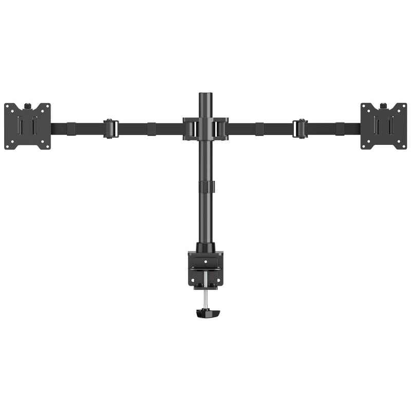 Suporte de Mesa para 2 Monitores Aisens Dt35tsr-359 / Giratório / Inclinado / Até 20kg